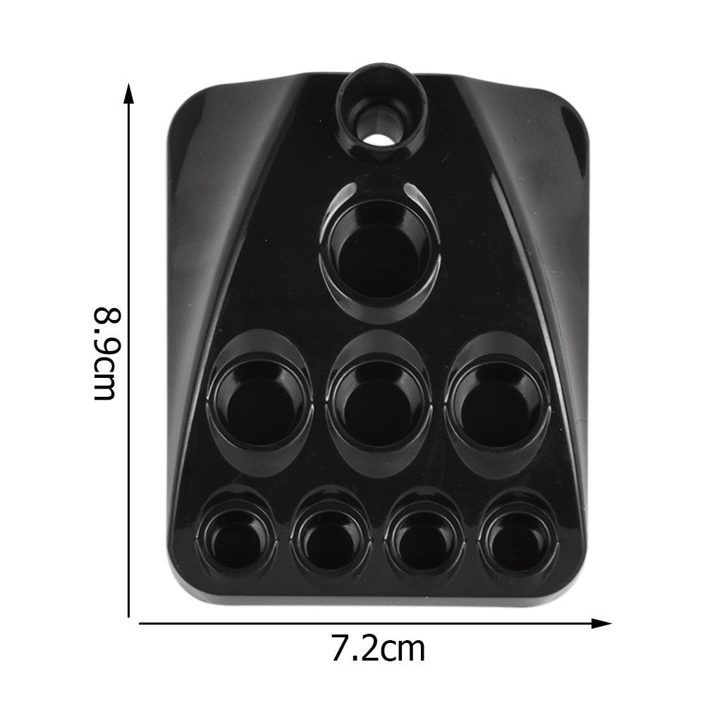 9-hole tattoo ink holder and color cup holder