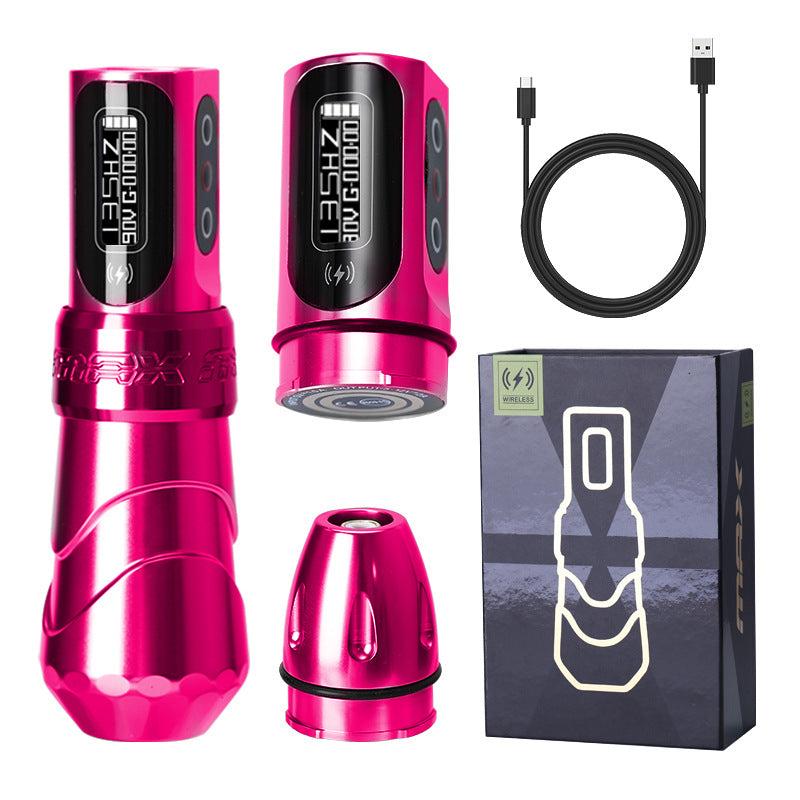 Dual Battery Tattoo Machine MAX Wireless Tattoo Pen Battery Pen Cutting Line Integrated Machine Motor Machine