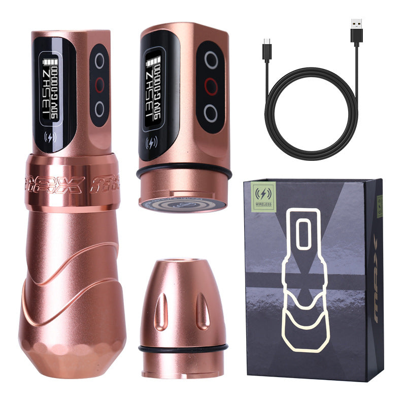 Dual Battery Tattoo Machine MAX Wireless Tattoo Pen Battery Pen Cutting Line Integrated Machine Motor Machine