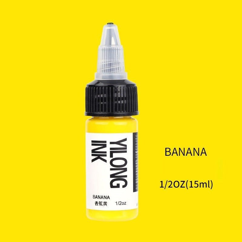 15ml Professional Tattoo Ink - Vibrant Colors, Safe & Non-Fading - Perfect for Tattoo Artists