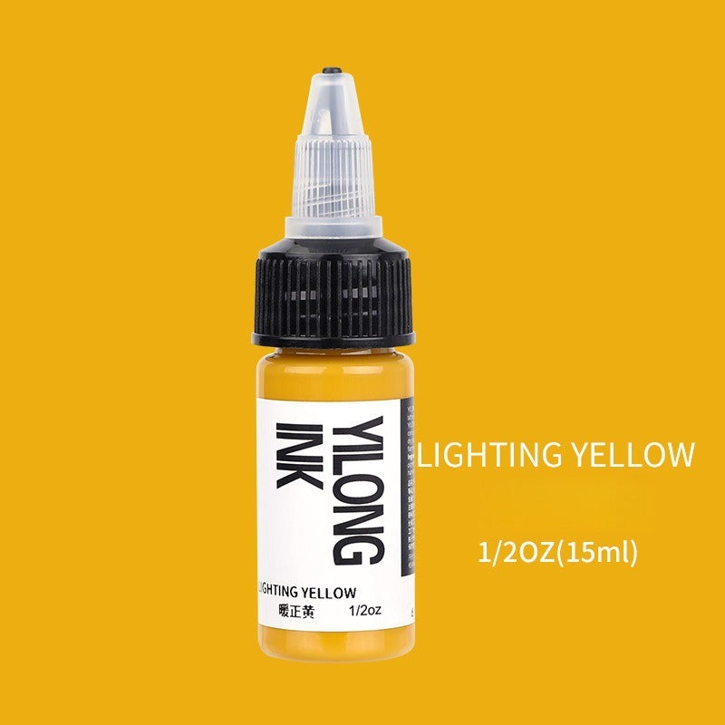 15ml Professional Tattoo Ink - Vibrant Colors, Safe & Non-Fading - Perfect for Tattoo Artists