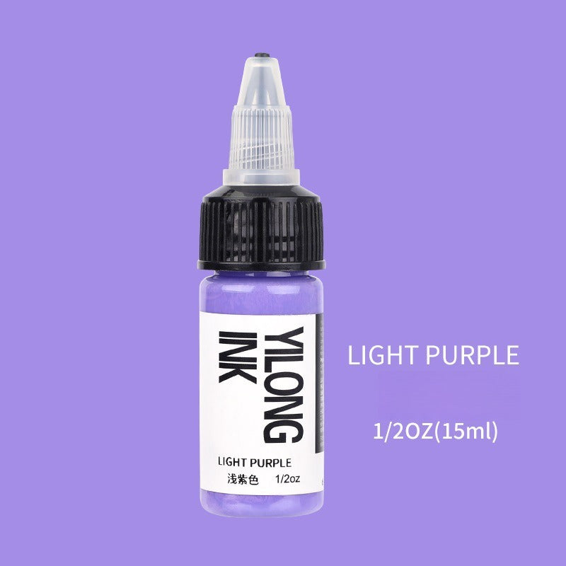 15ml Professional Tattoo Ink - Vibrant Colors, Safe & Non-Fading - Perfect for Tattoo Artists