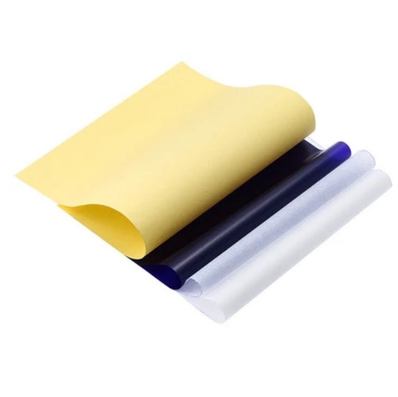 10pcs of Spirit tattoo transfer paper, human body art, reusable transparent transfer paper [in stock]