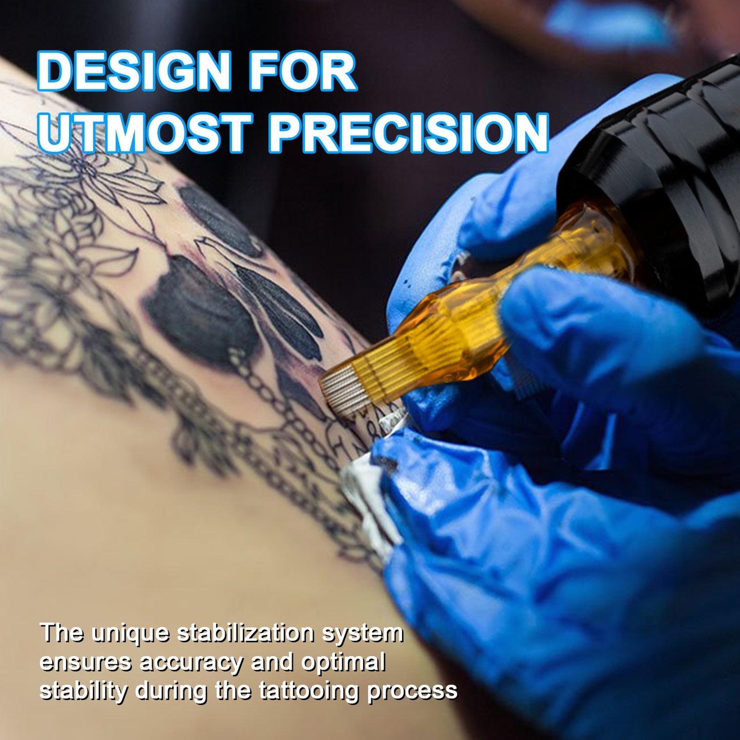 Yellow Dragonfly second-generation tattoo needle | High cost performance | Precise and non shaking needle | Ultra thin needle tip | Independent packaging | Universal tattoo pen