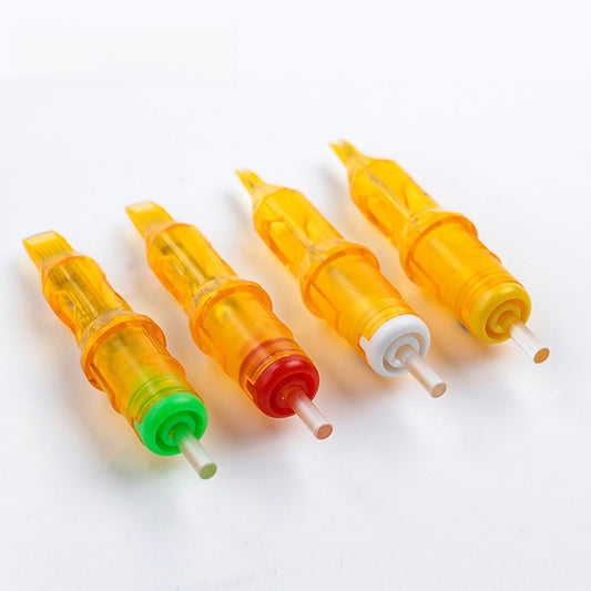 Yellow Dragonfly second-generation tattoo needle | High cost performance | Precise and non shaking needle | Ultra thin needle tip | Independent packaging | Universal tattoo pen