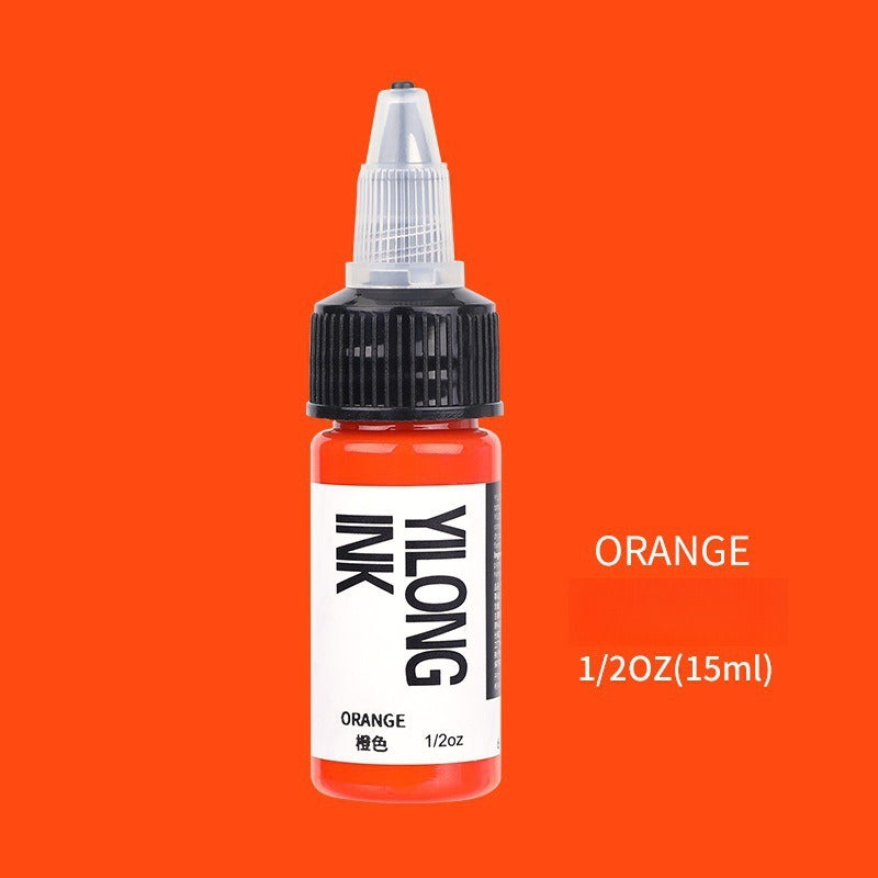 15ml Professional Tattoo Ink - Vibrant Colors, Safe & Non-Fading - Perfect for Tattoo Artists