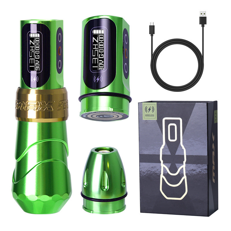 Dual Battery Tattoo Machine MAX Wireless Tattoo Pen Battery Pen Cutting Line Integrated Machine Motor Machine