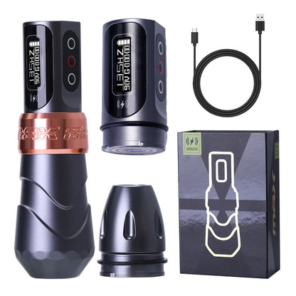 Dual Battery Tattoo Machine MAX Wireless Tattoo Pen Battery Pen Cutting Line Integrated Machine Motor Machine