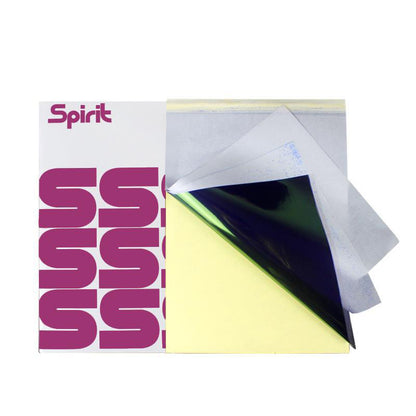 10pcs of Spirit tattoo transfer paper, human body art, reusable transparent transfer paper [in stock]